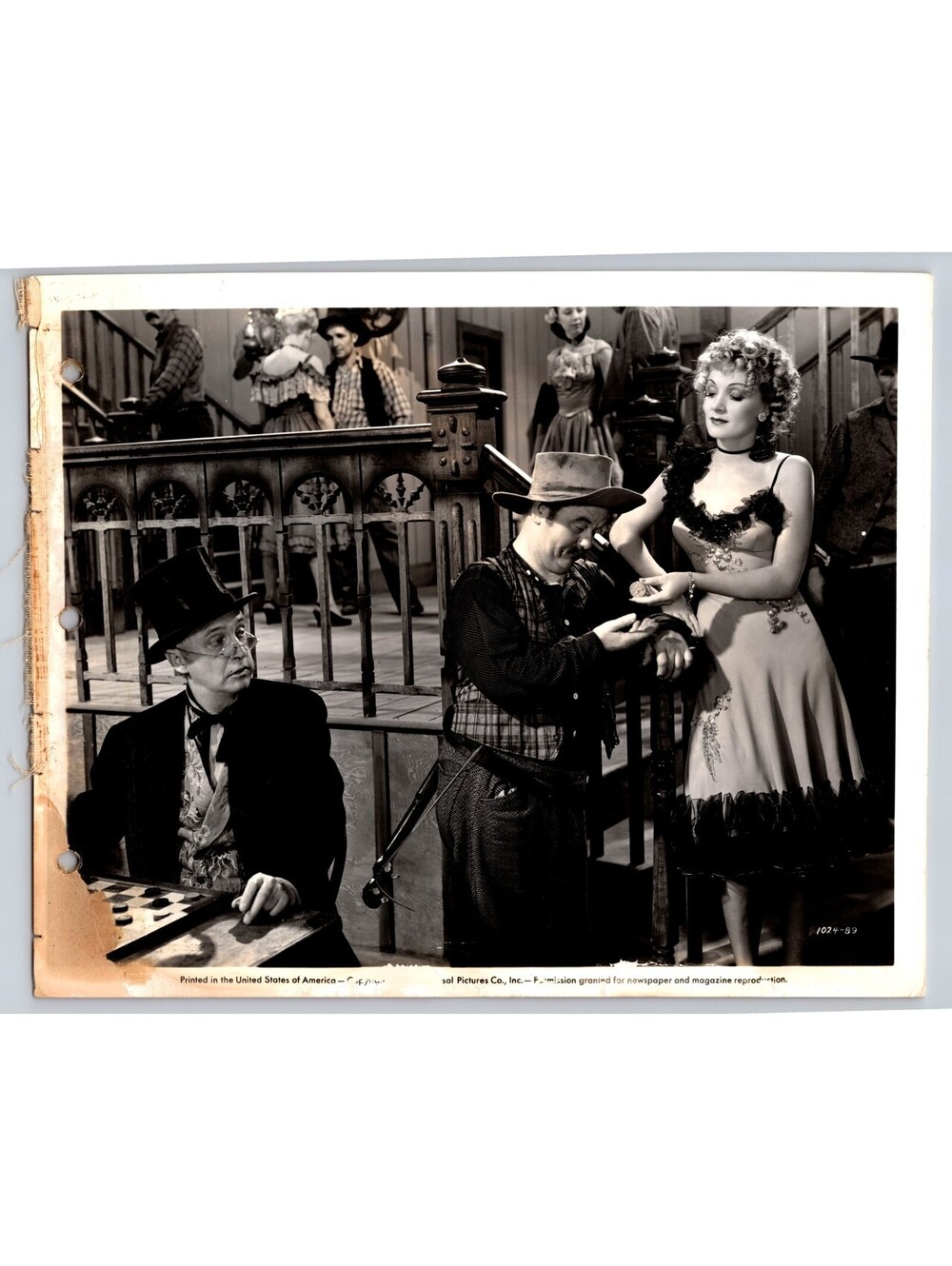 Marlene Dietrich Photo Destry Rides Again Movie Press Photo
